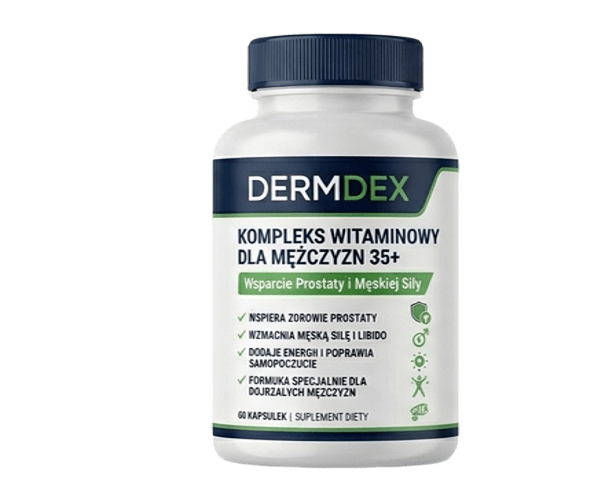 Dermdex – suplement diety wspierający zdrowie prostaty i witalność mężczyzn